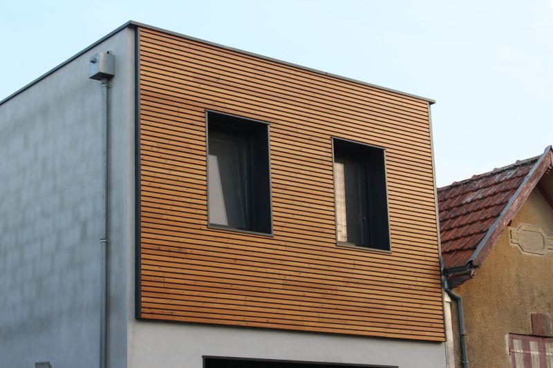 Wooden Cladding Before Replacement